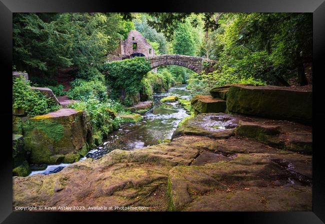 Rocky Ridges Framed Print by KJArt 