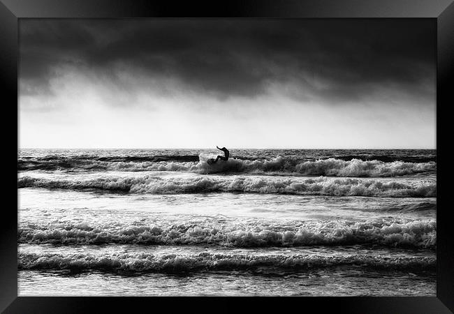 Surf Cornwall 2 Framed Print by Celtic Origins