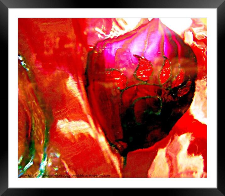 Abstract 650 Framed Mounted Print by Stephanie Moore