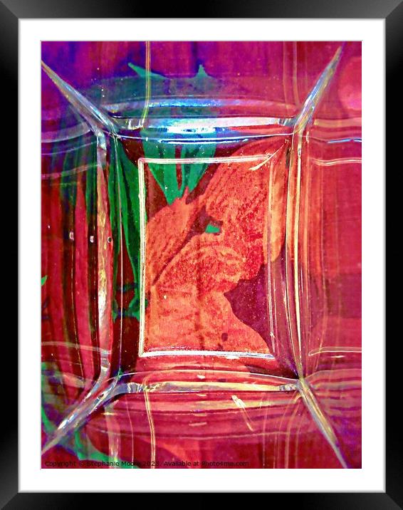 Abstract 651 Framed Mounted Print by Stephanie Moore