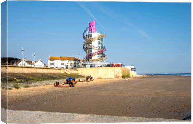 Redcar: A Seaside Haven Canvas Print by Steve Smith