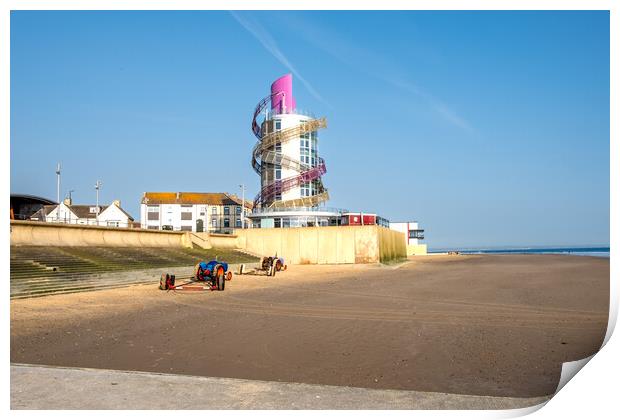 Redcar: A Seaside Haven Print by Steve Smith