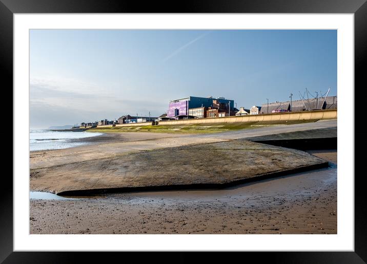 Escape to Redcar's Coastal Paradise Framed Mounted Print by Steve Smith