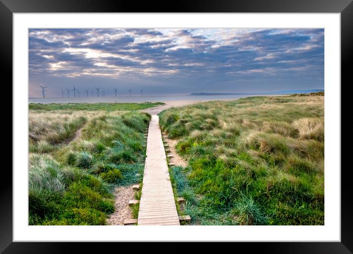 South Gare: Coastal Beauty Captured Framed Mounted Print by Steve Smith