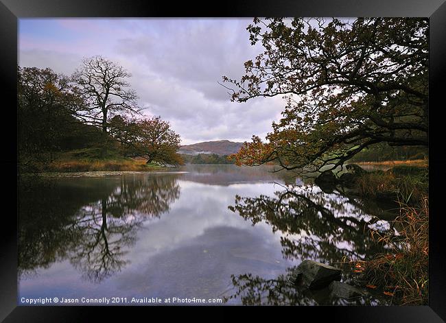 RydalWater At Dawn Framed Print by Jason Connolly