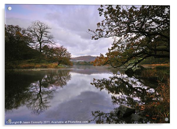 RydalWater At Dawn Acrylic by Jason Connolly