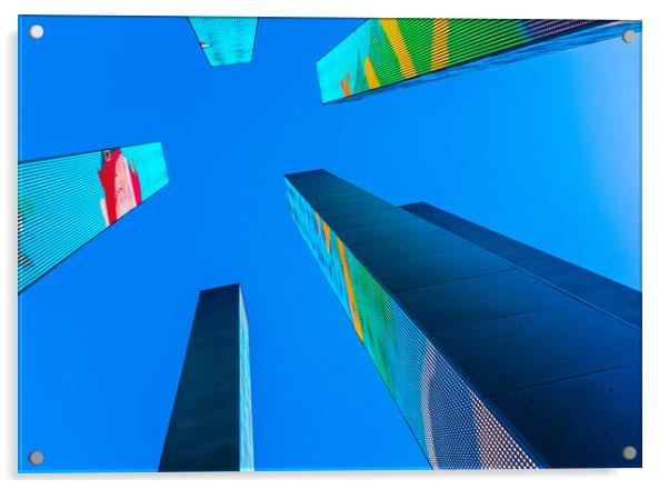Look up. Acrylic by Bill Allsopp