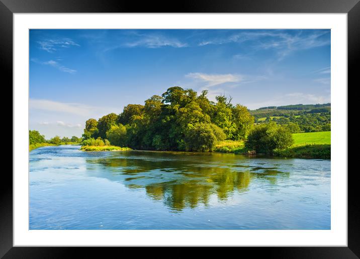 River Suir In Ireland Framed Mounted Print by Artur Bogacki