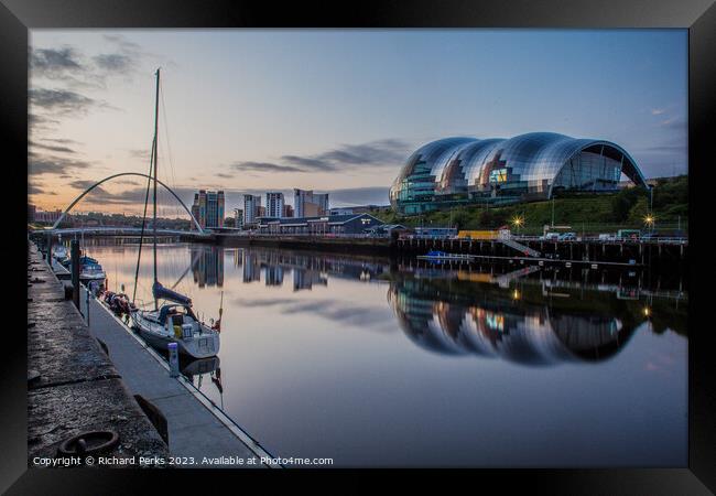 The Sage at Daybreak Framed Print by Richard Perks
