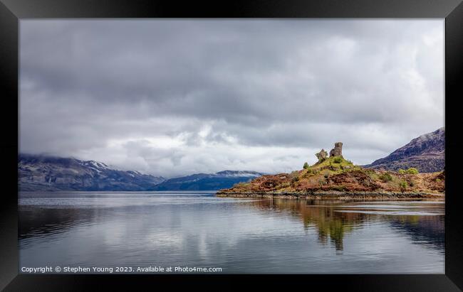 Kyle of Lochalsh, Isle of Sky, Scotland Framed Print by Stephen Young