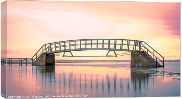 Bridge to Nowhere Canvas Print by Darrell Evans