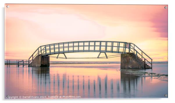 Bridge to Nowhere Acrylic by Darrell Evans