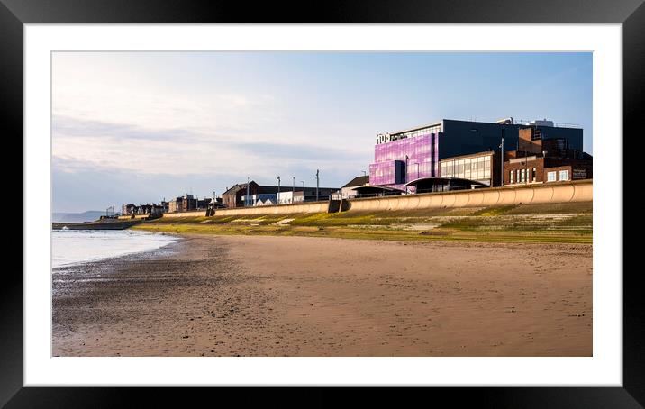 Redcar Seafront Memories: North Yorkshire Coast Framed Mounted Print by Tim Hill