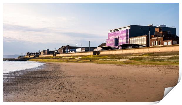 Redcar Seafront Memories: North Yorkshire Coast Print by Tim Hill
