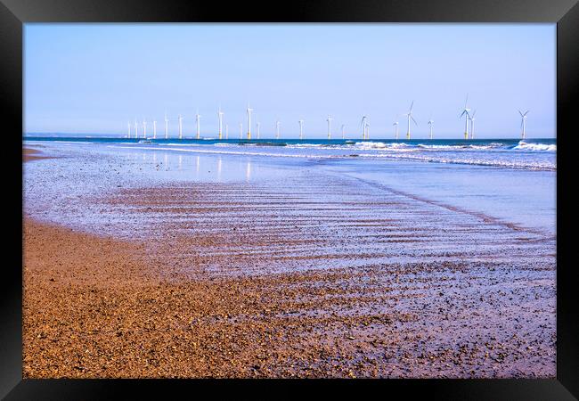 Redcar Beach Memories: Redcar Photography Framed Print by Tim Hill