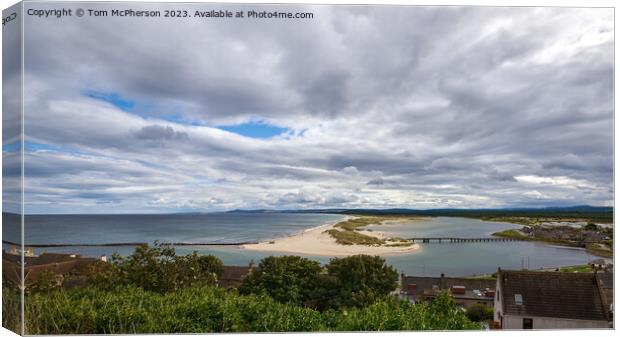 Beauty of Lossiemouth by the Sea Canvas Print by Tom McPherson