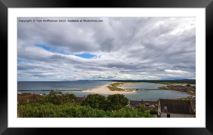 Beauty of Lossiemouth by the Sea Framed Mounted Print by Tom McPherson