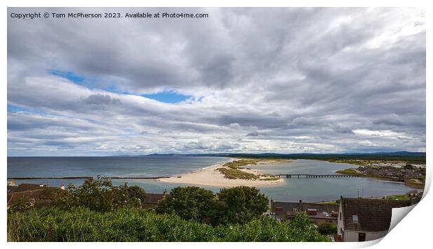 Beauty of Lossiemouth by the Sea Print by Tom McPherson