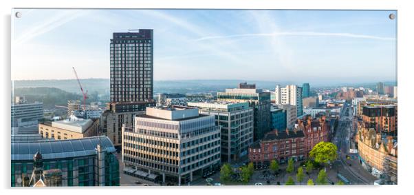 Sheffield City Views Acrylic by Apollo Aerial Photography