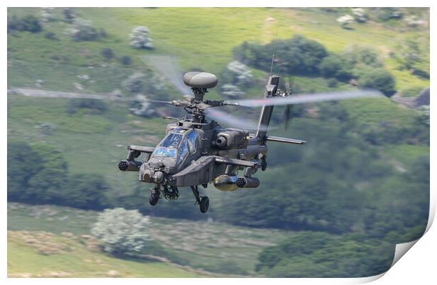 AAC AH64 Apache Print by Rory Trappe