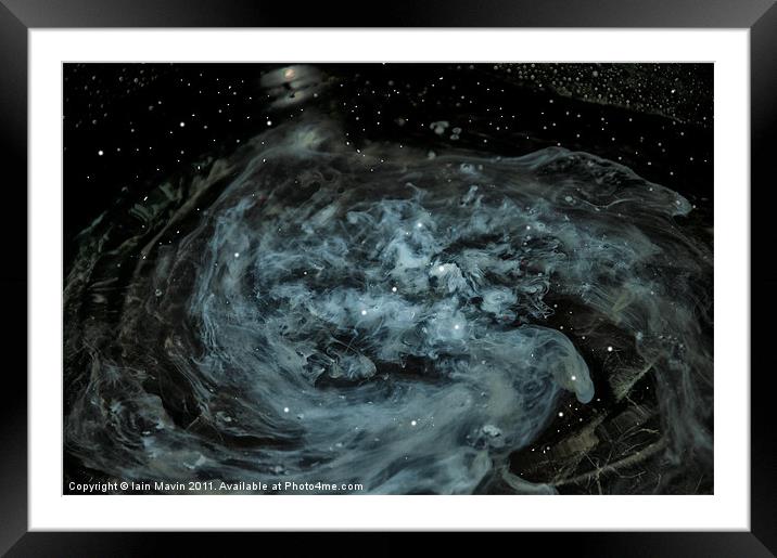 Galactic View Framed Mounted Print by Iain Mavin
