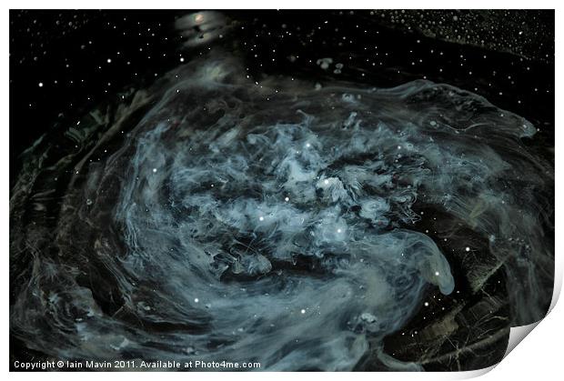 Galactic View Print by Iain Mavin