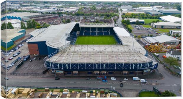 The Hawthorns West Brom Canvas Print by Apollo Aerial Photography