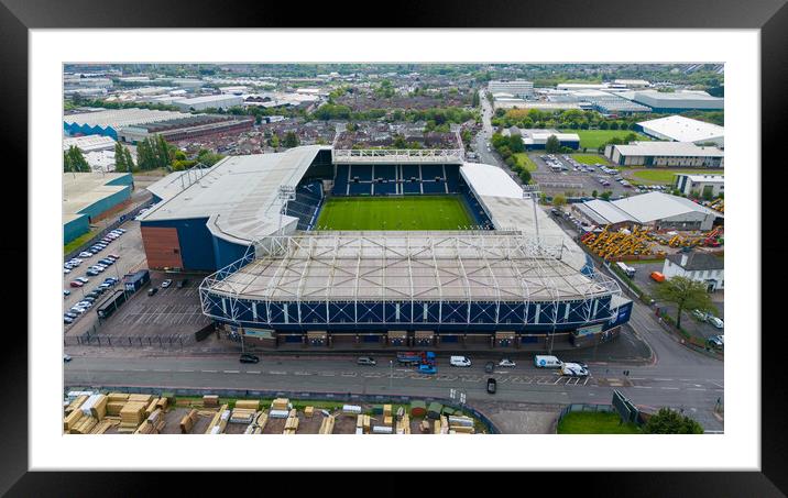 The Hawthorns West Brom Framed Mounted Print by Apollo Aerial Photography