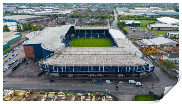 The Hawthorns West Brom Print by Apollo Aerial Photography