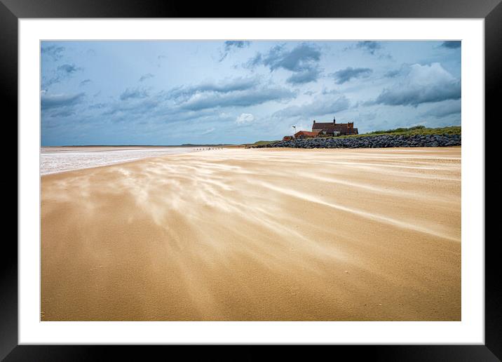 Where the wind blows. Framed Mounted Print by Bill Allsopp