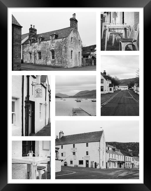 Ullapool Scotland 7 Image Set Framed Print by Stephen Young