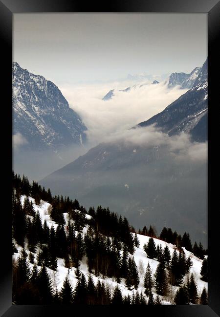 The Breathtaking Beauty of Vaujany Framed Print by Andy Evans Photos