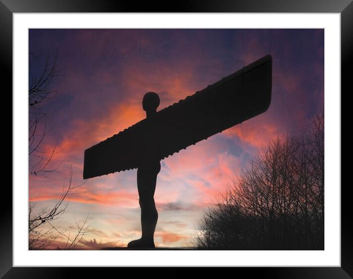 Angle of the North 03 2023 Framed Mounted Print by Glen Allen