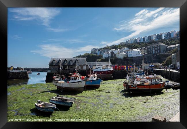 Serenity in Mevagissey Framed Print by Paul Chambers