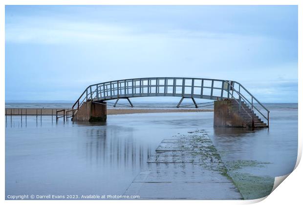 Bridge to Nowhere Print by Darrell Evans