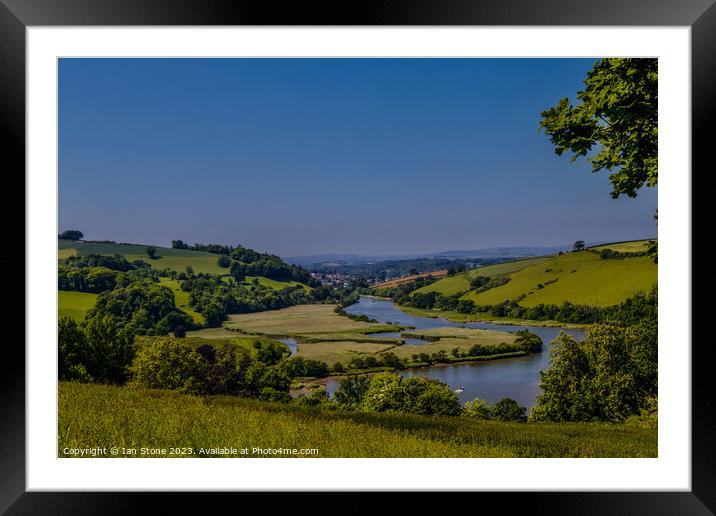 The River Dart Framed Mounted Print by Ian Stone