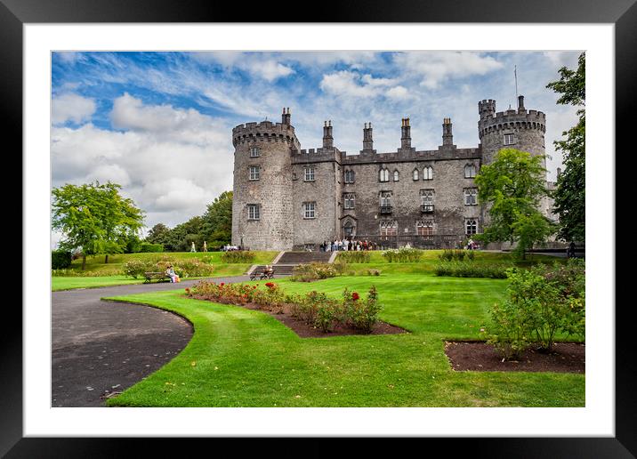 Kilkenny Castle and Gardens In Ireland Framed Mounted Print by Artur Bogacki