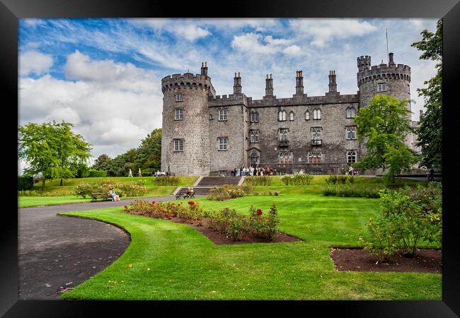 Kilkenny Castle and Gardens In Ireland Framed Print by Artur Bogacki