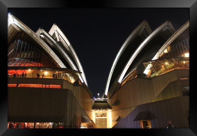 Sydney Opera House Framed Print by Kazim yildirimli