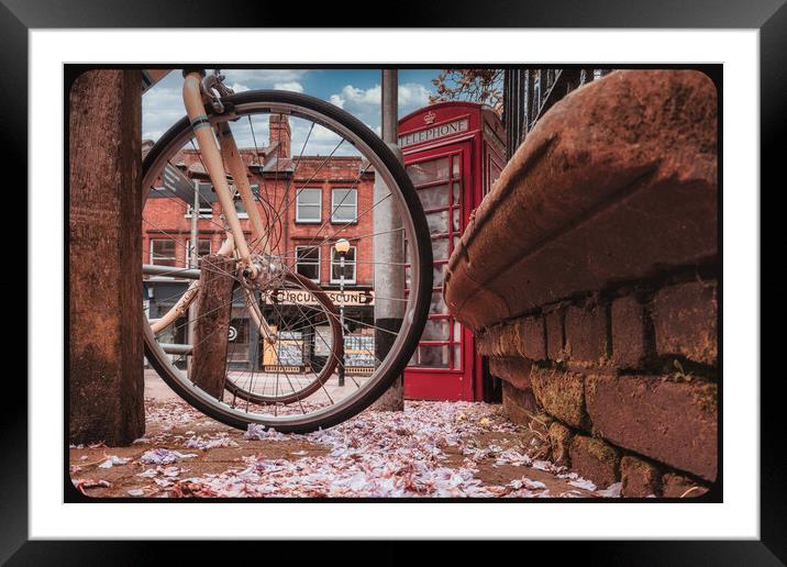 Cycles on St Benedicts Framed Mounted Print by Rus Ki