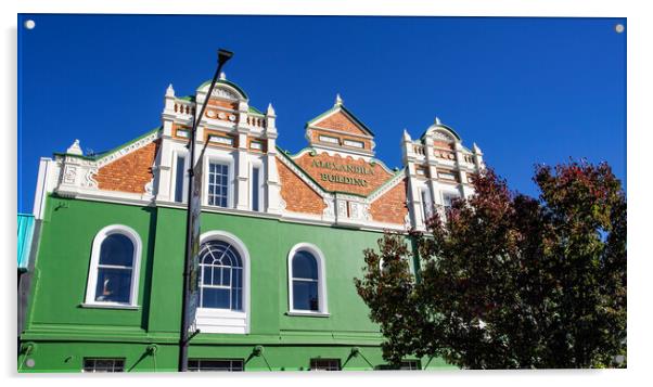 Toowoomba Heritage-Listed Alexandra Building Acrylic by Antonio Ribeiro