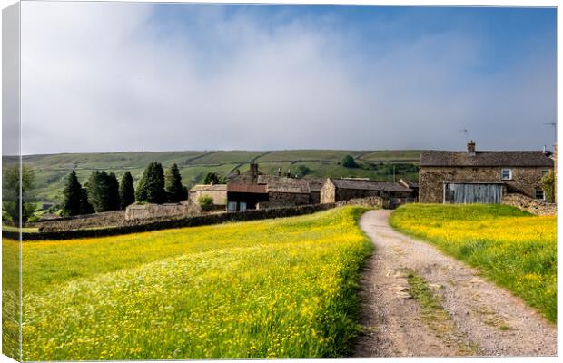 Muker North Yorkshire Canvas Print by Steve Smith