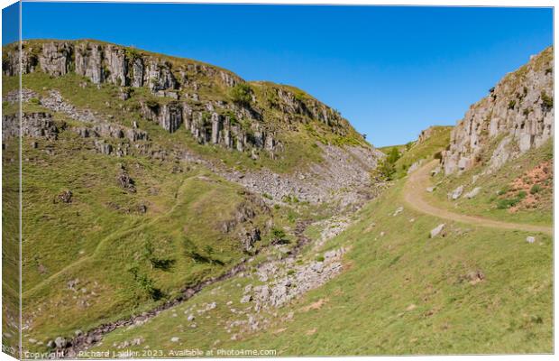 Early Summer Morning at Holwick Scar, Teesdale Canvas Print by Richard Laidler