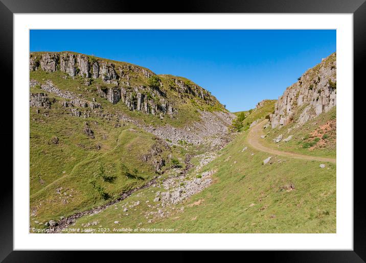 Early Summer Morning at Holwick Scar, Teesdale Framed Mounted Print by Richard Laidler