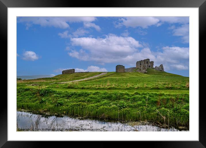 Mystical Duffus Castle Framed Mounted Print by Tom McPherson