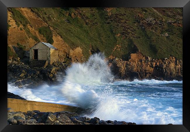 Cape Cornwall Framed Print by R K Photography