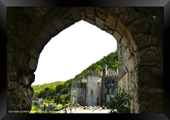 Gwrych Castle arch Framed Print by Mark Chesters