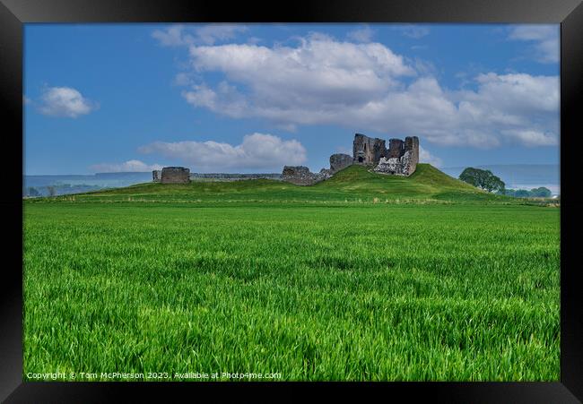Mystical Ruins of Duffus Castle Framed Print by Tom McPherson