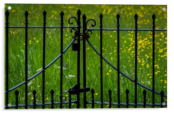 Gate Acrylic by Tom Lloyd