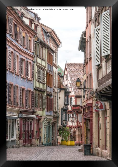 Colmar, France Framed Print by Jo Sowden
